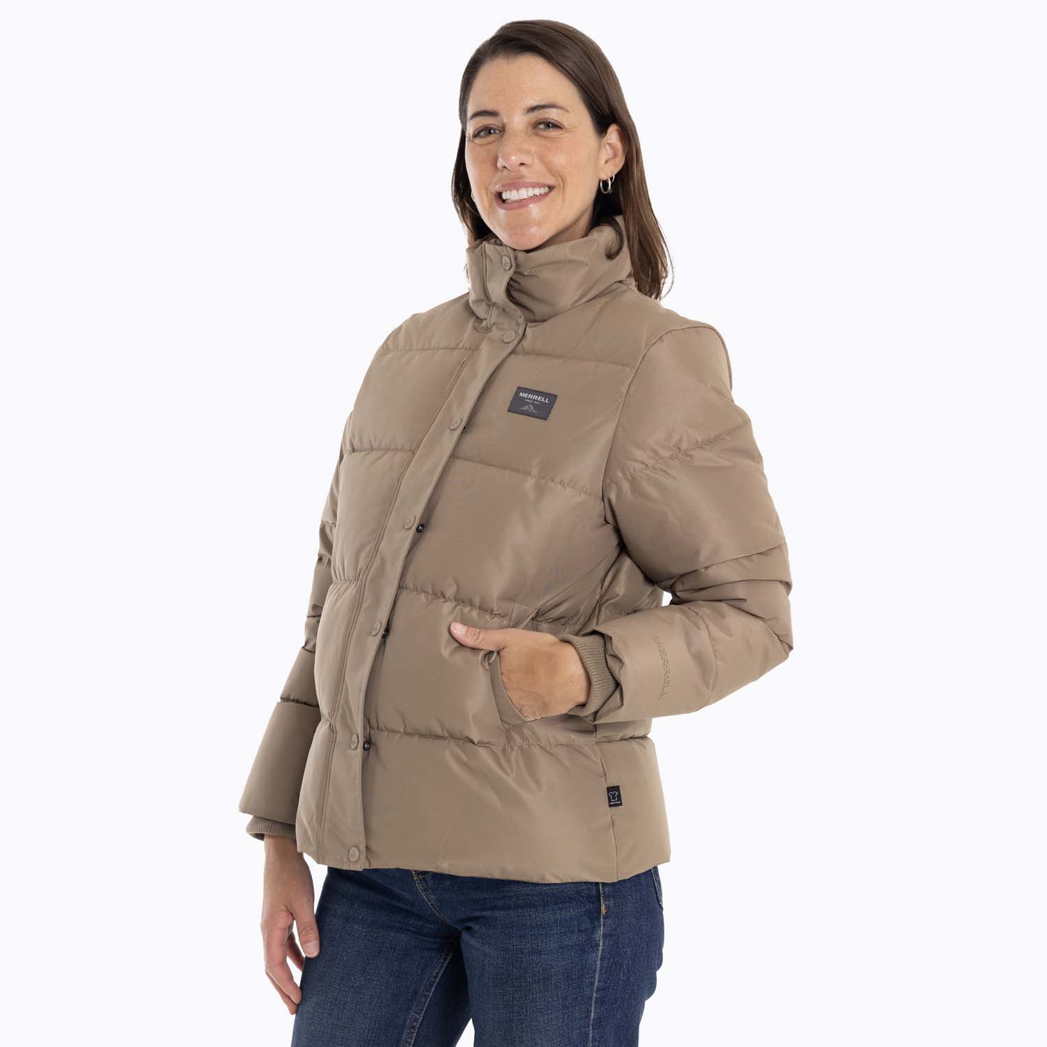 PARKA MUJER PUFFA CAFÉ MERRELL - 2