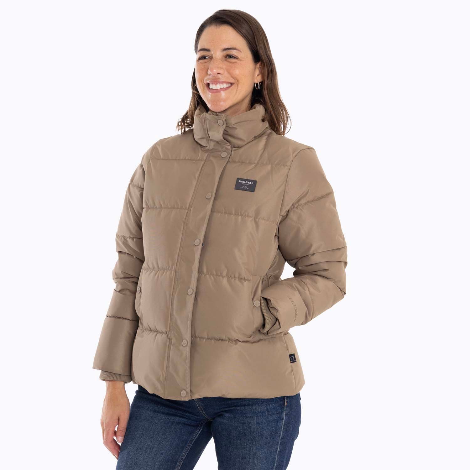 PARKA MUJER PUFFA CAFÉ MERRELL - 4