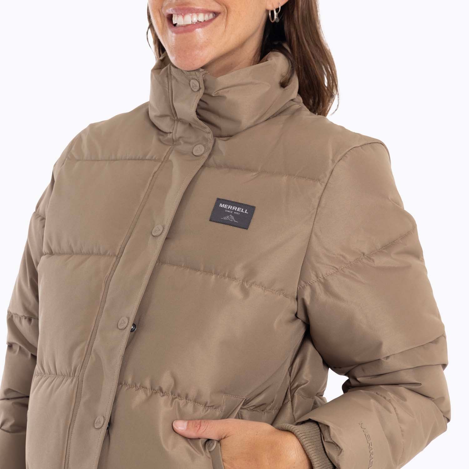 PARKA MUJER PUFFA CAFÉ MERRELL - 6