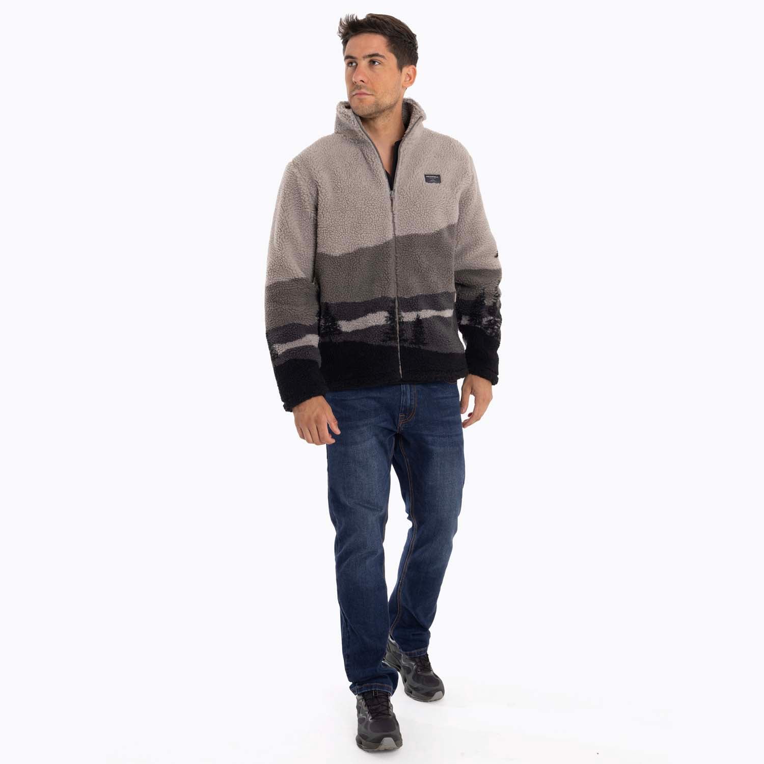 POLAR HOMBRE LANDS SHERPA GRIS MERRELL - 8