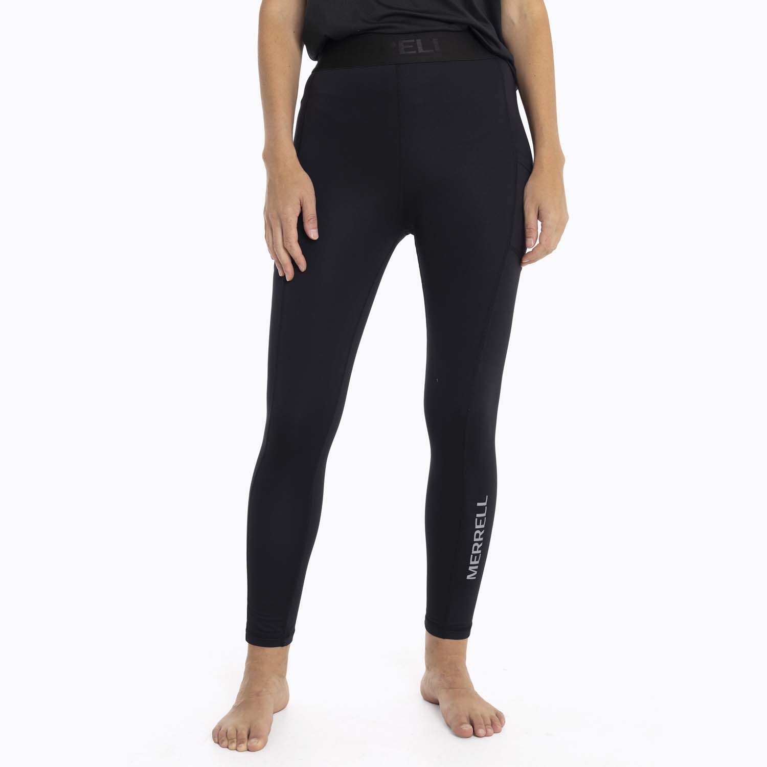 CALZA PRIMERA CAPA TÉRMICA MUJER W FLEECE NEGRO MERRELL - 1