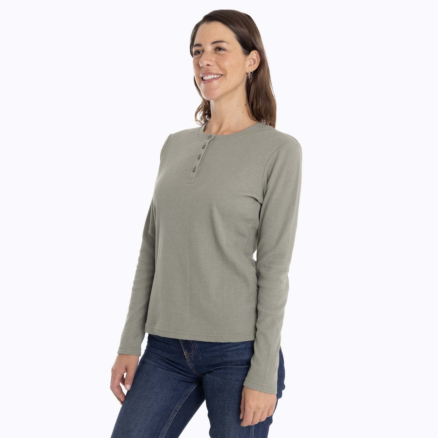POLERA MUJER OWYHEE VERDE MERRELL - 1