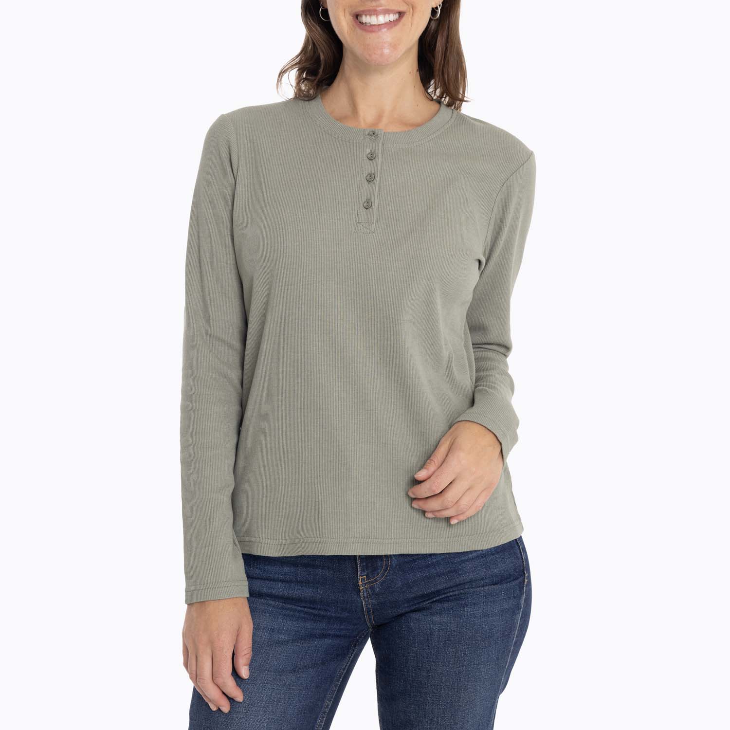 POLERA MUJER OWYHEE VERDE MERRELL - 4
