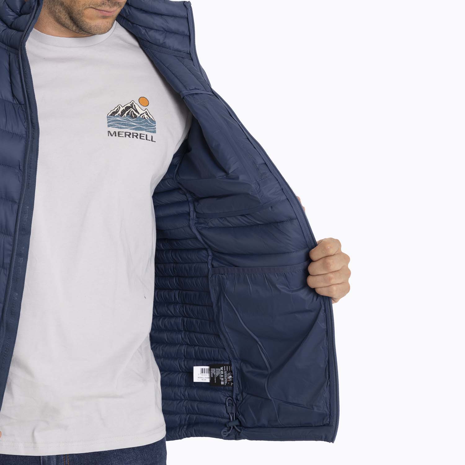 PARKA HOMBRE KLAMATH AZUL MERRELL - 8