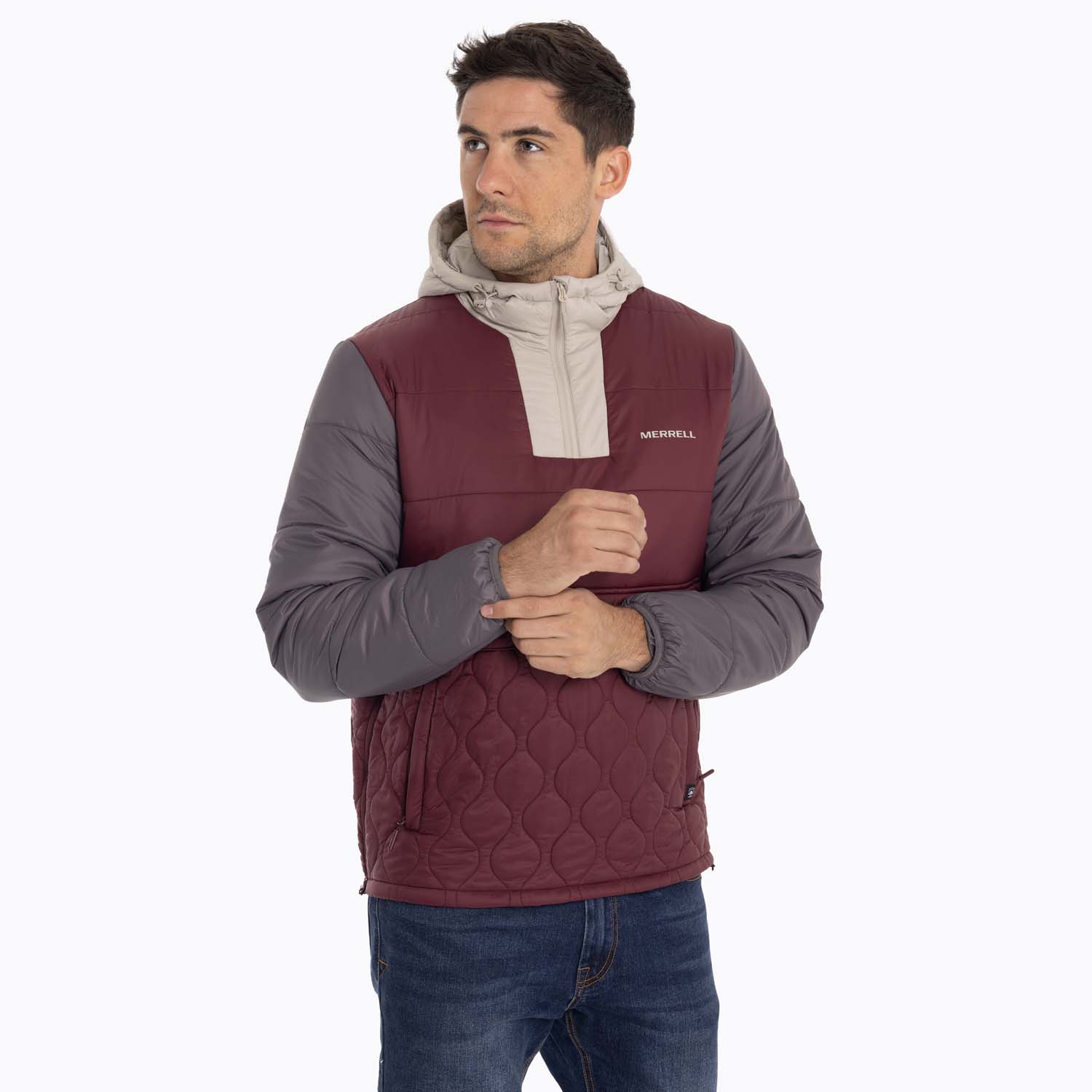 PARKA HOMBRE MID ZIPPER BURDEO MERRELL - 4