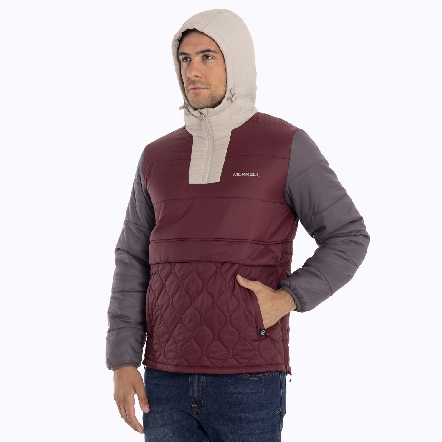 PARKA HOMBRE MID ZIPPER BURDEO MERRELL - 6