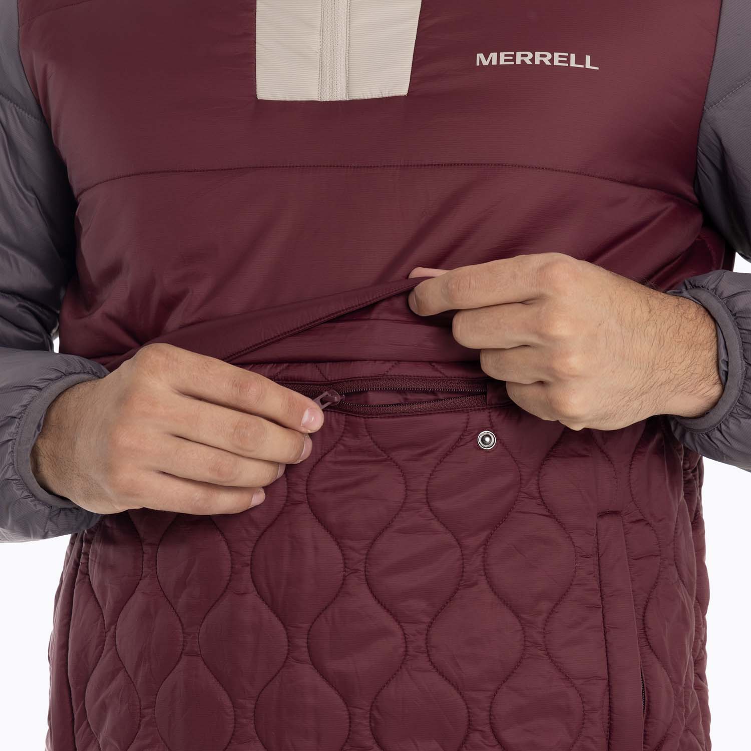 PARKA HOMBRE MID ZIPPER BURDEO MERRELL - 8