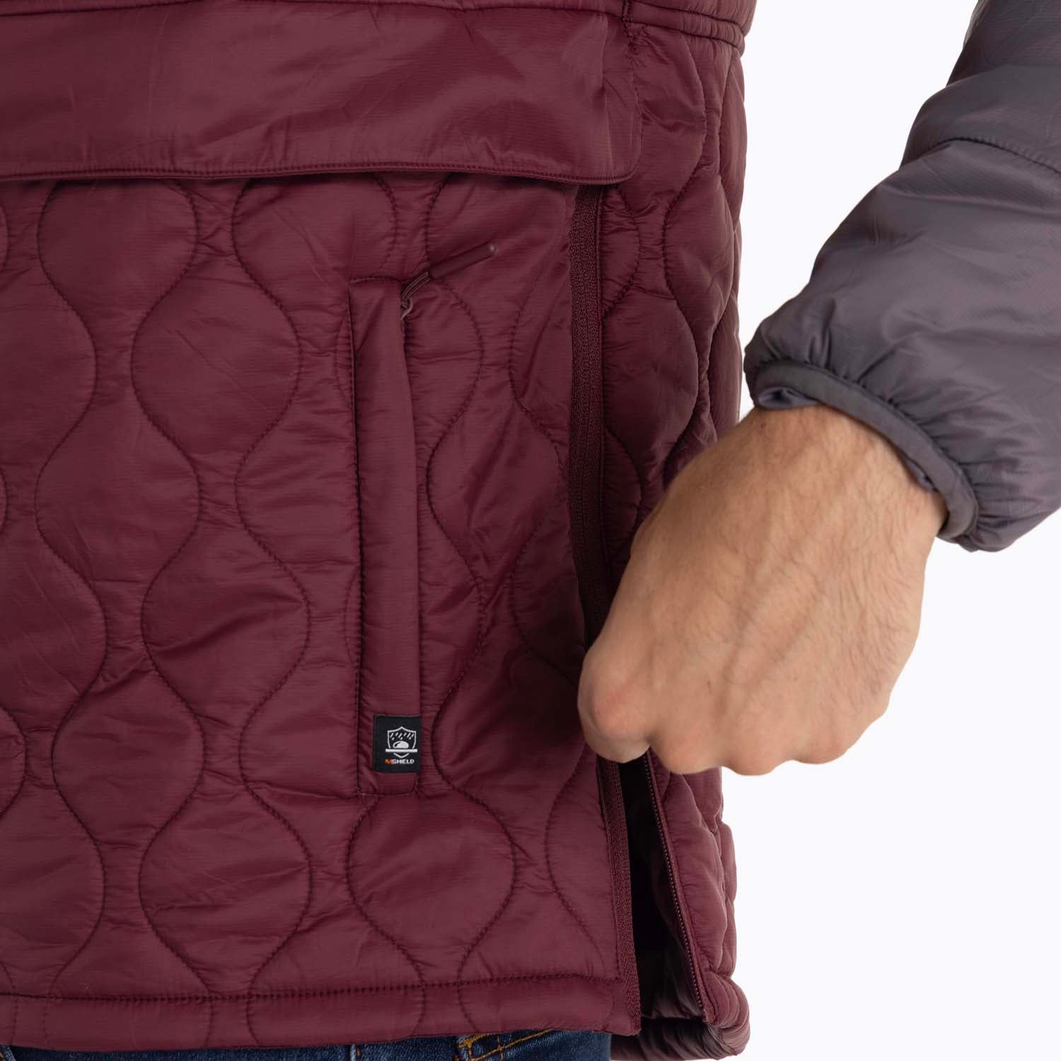 PARKA HOMBRE MID ZIPPER BURDEO MERRELL - 9