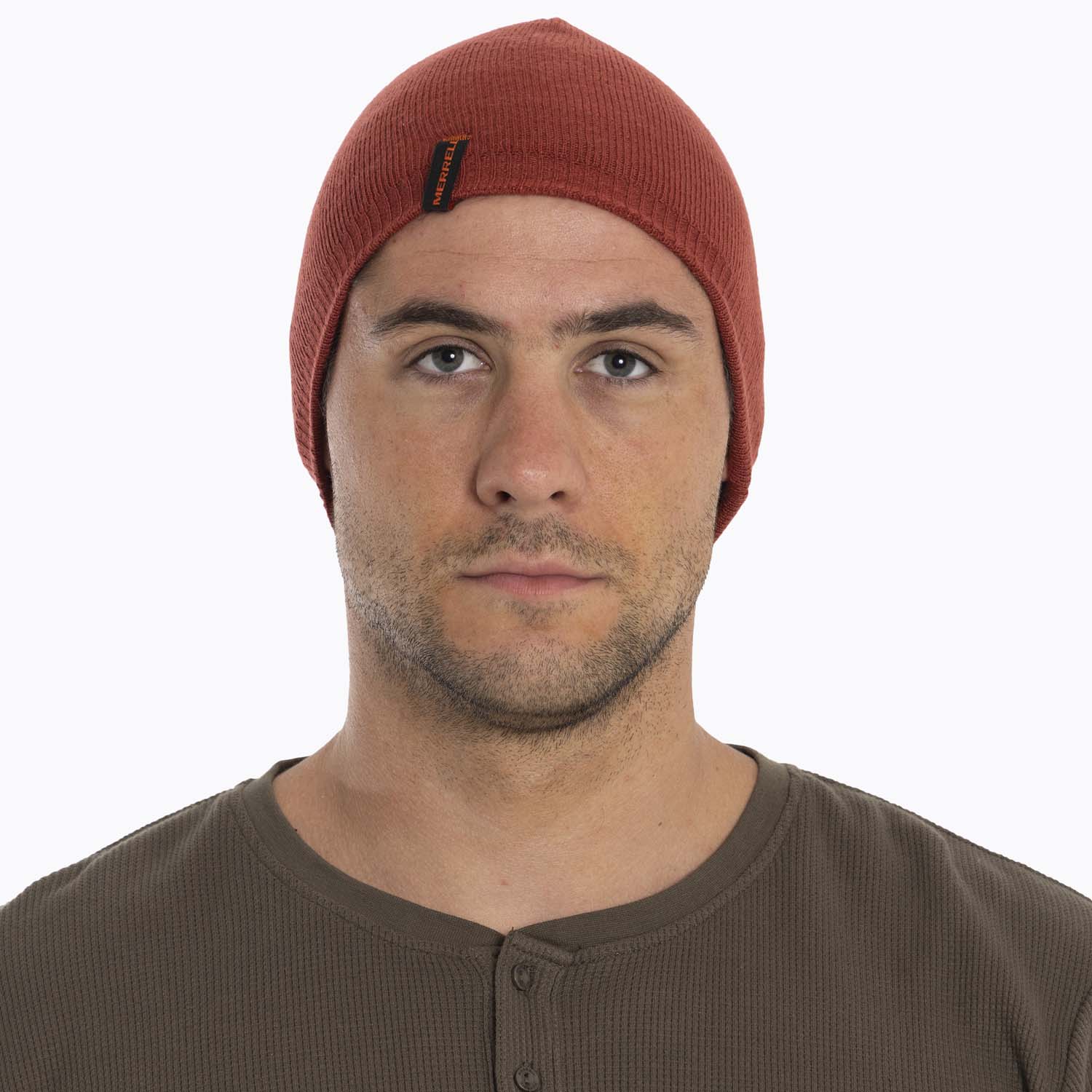 GORRO UNISEX BEATON 2-LAYER BEANI EN COLOR ROJO MERRELL - 1
