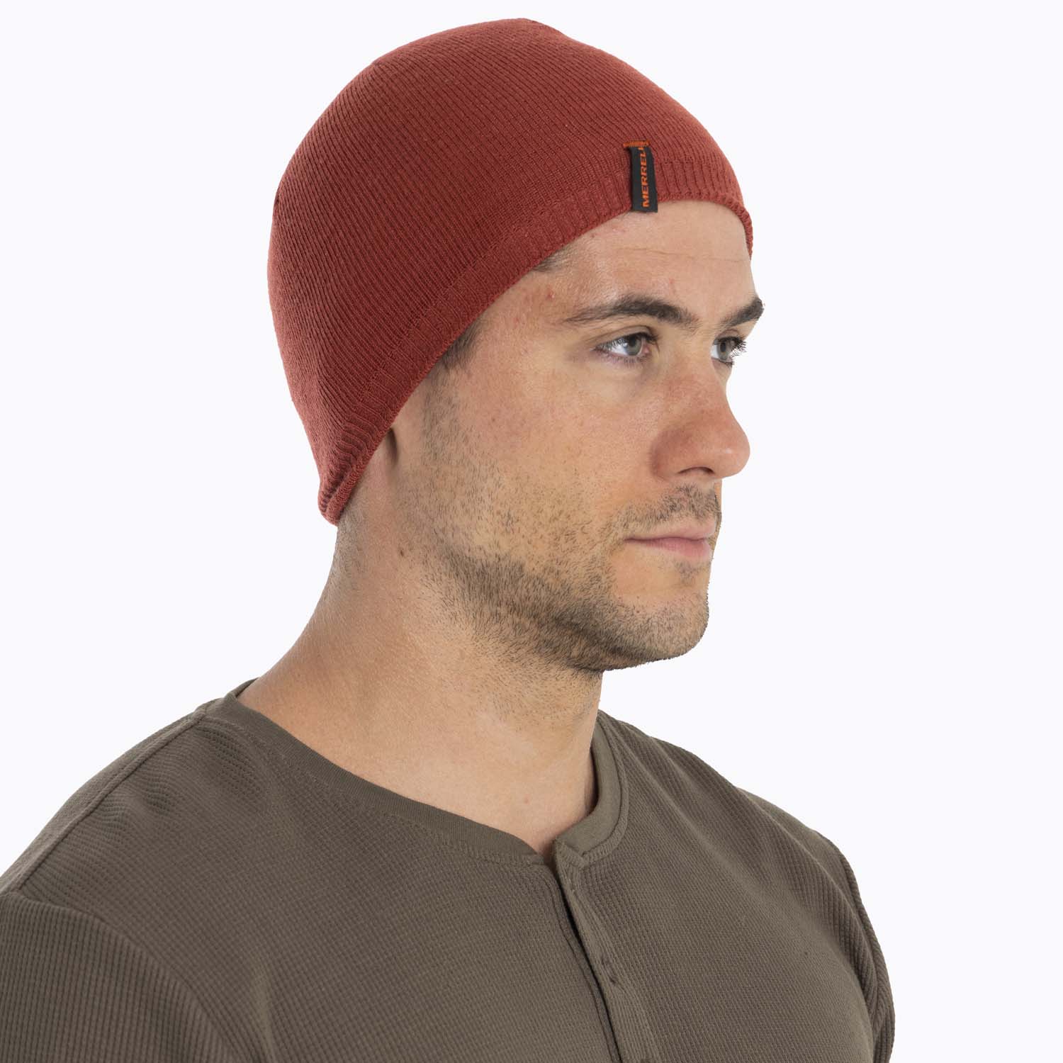 GORRO UNISEX BEATON 2-LAYER BEANI EN COLOR ROJO MERRELL - 2