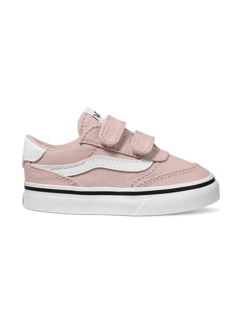 ZAPATILLA NIÑO BROOKLYN VELCRO ROSADO VANS - 1