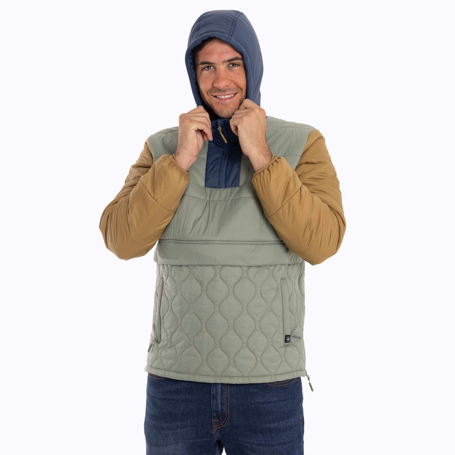 PARKA HOMBRE MID ZIPPER VERDE MERRELL - 2