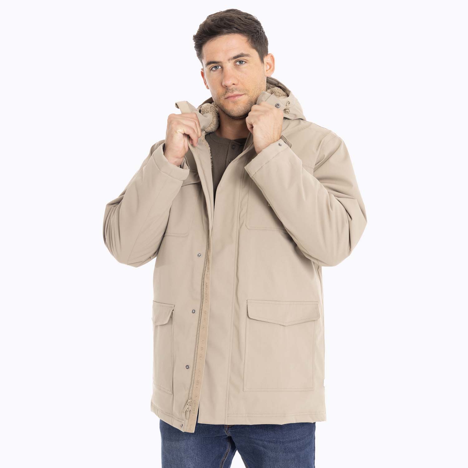 PARKA HOMBRE TENNESSEE BEIGE MERRELL - 4