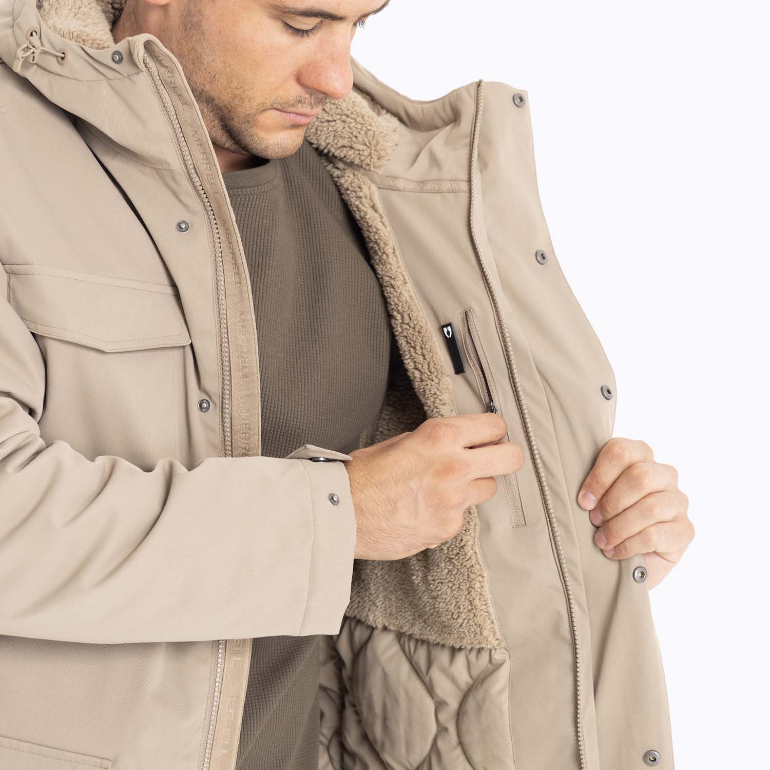 PARKA HOMBRE TENNESSEE BEIGE MERRELL - 7