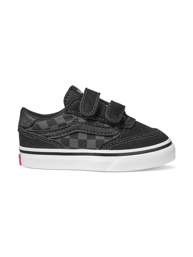ZAPATILLA NIÑO BROOKLYN  VELCRO NEGRO VANS - 1