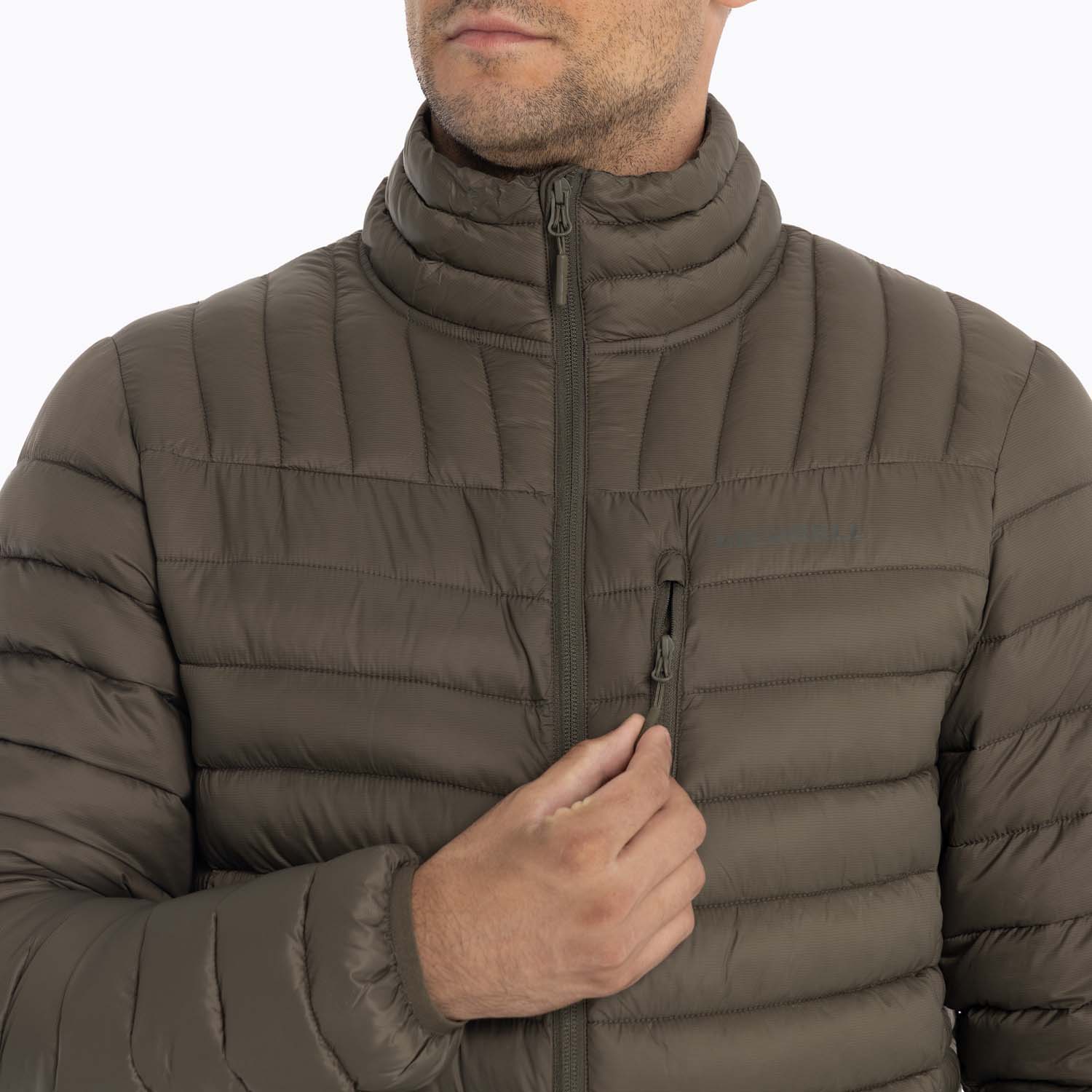 PARKA HOMBRE KLAMATH CAFÉ OSCURO MERRELL - 6