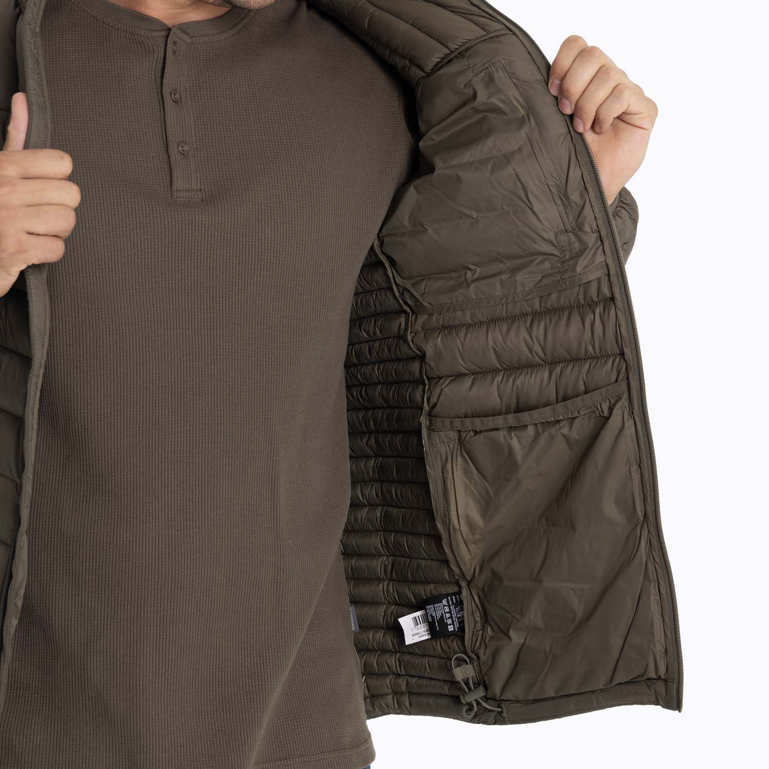 PARKA HOMBRE KLAMATH CAFÉ OSCURO MERRELL - 9