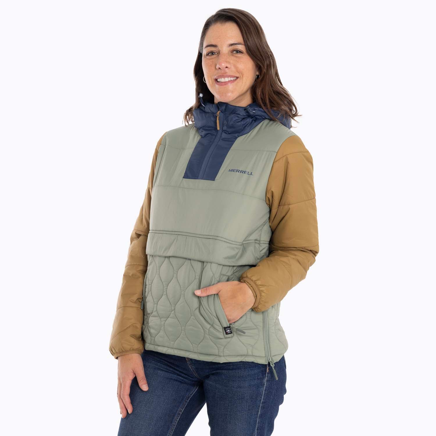 PARKA MUJER KOYUKUK VERDE MERRELL - 1