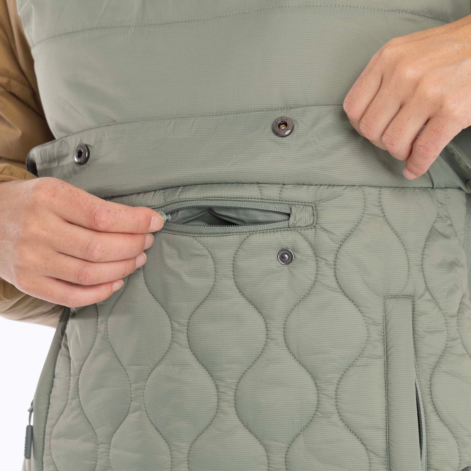 PARKA MUJER KOYUKUK VERDE MERRELL - 9