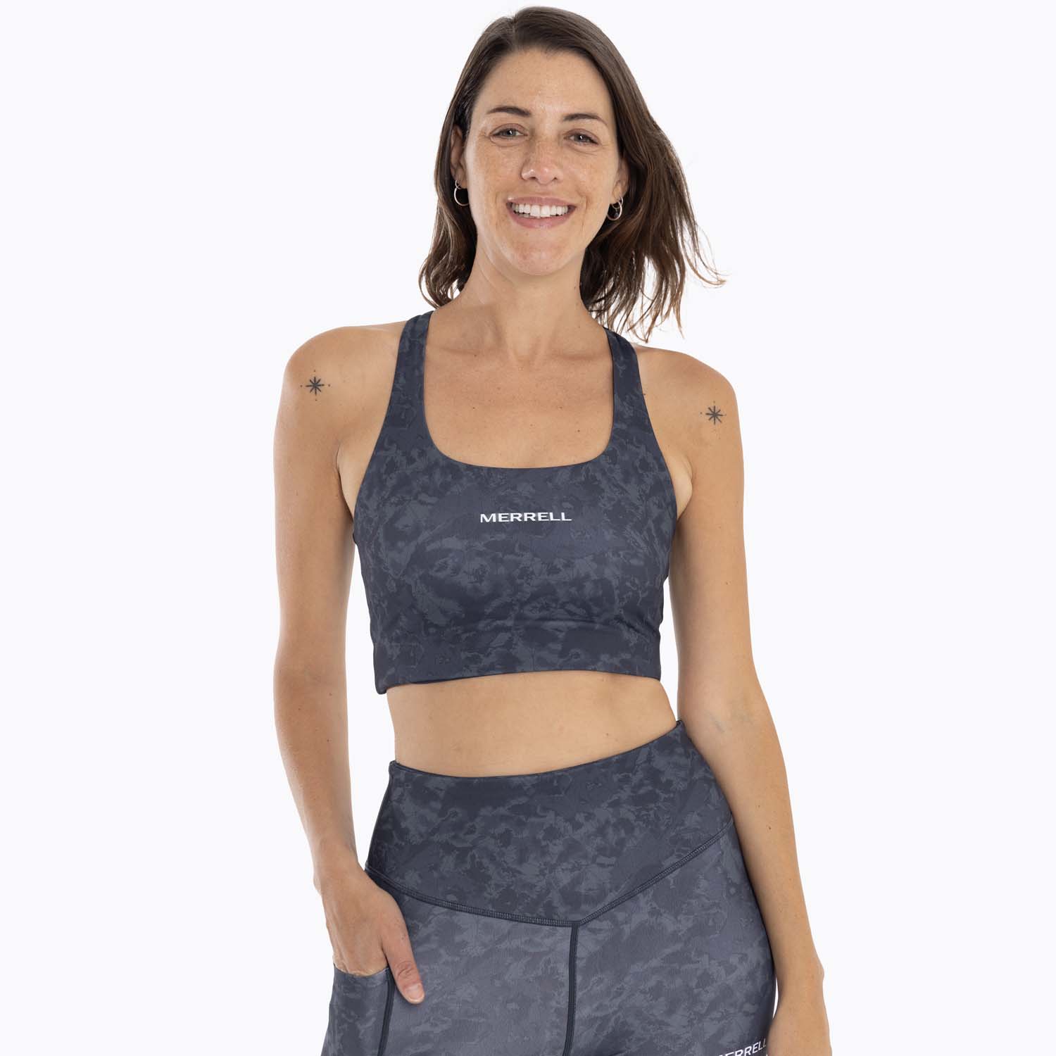 PETO MUJER SAVANNAH BRA GRIS AZULADO MERRELL - 5