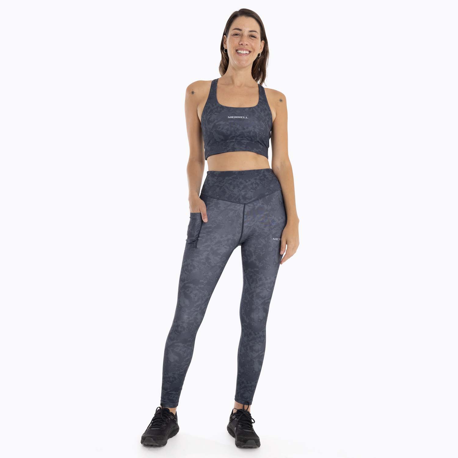PETO MUJER SAVANNAH BRA GRIS AZULADO MERRELL - 6