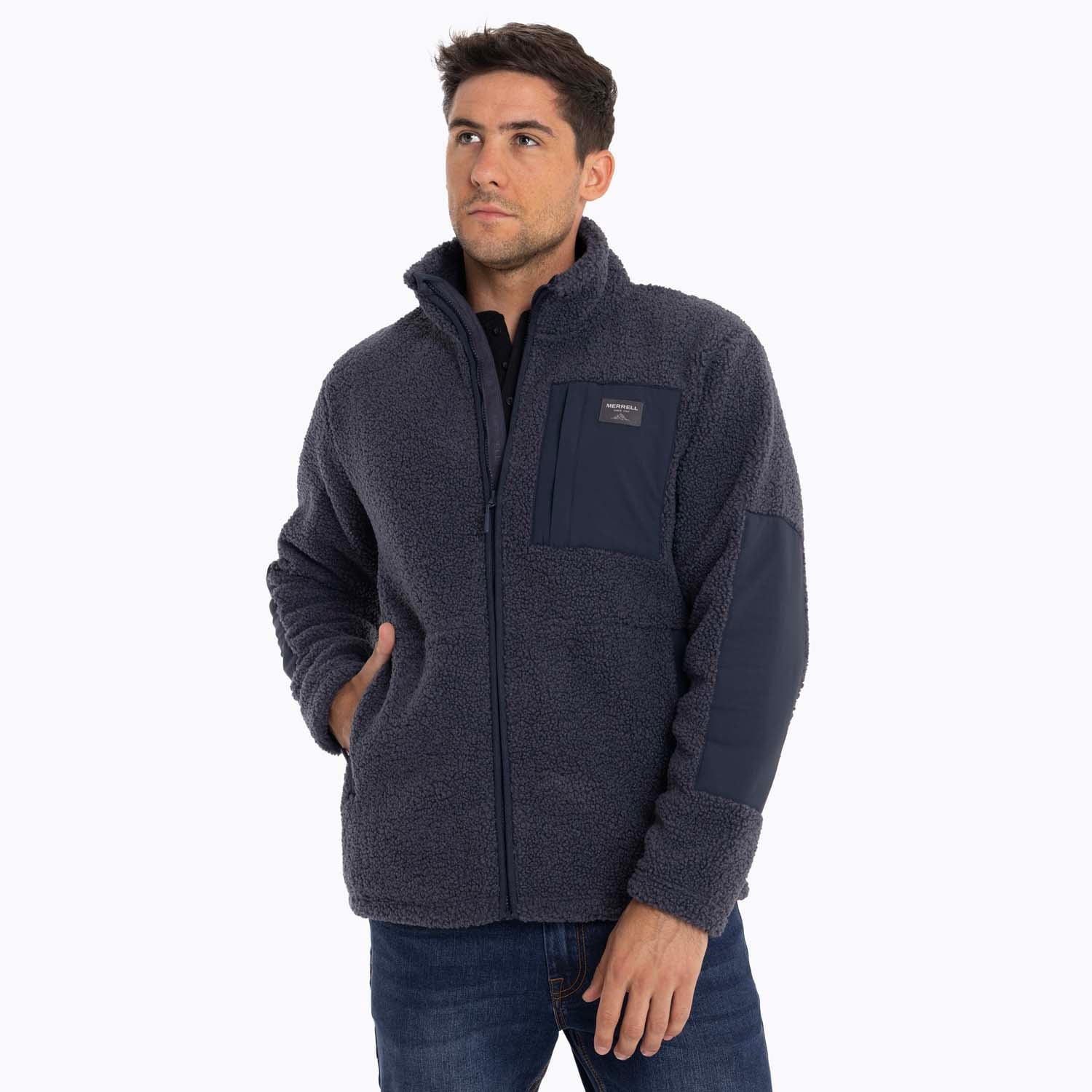 POLAR HOMBRE YUKON SHERPA AZUL MARINO MERRELL - 1