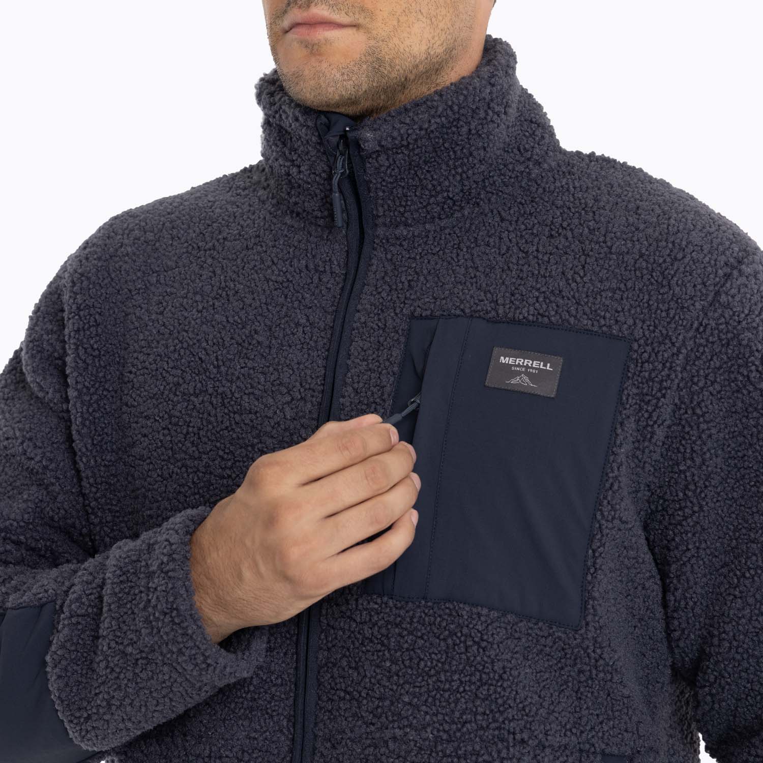 POLAR HOMBRE YUKON SHERPA AZUL MARINO MERRELL - 6