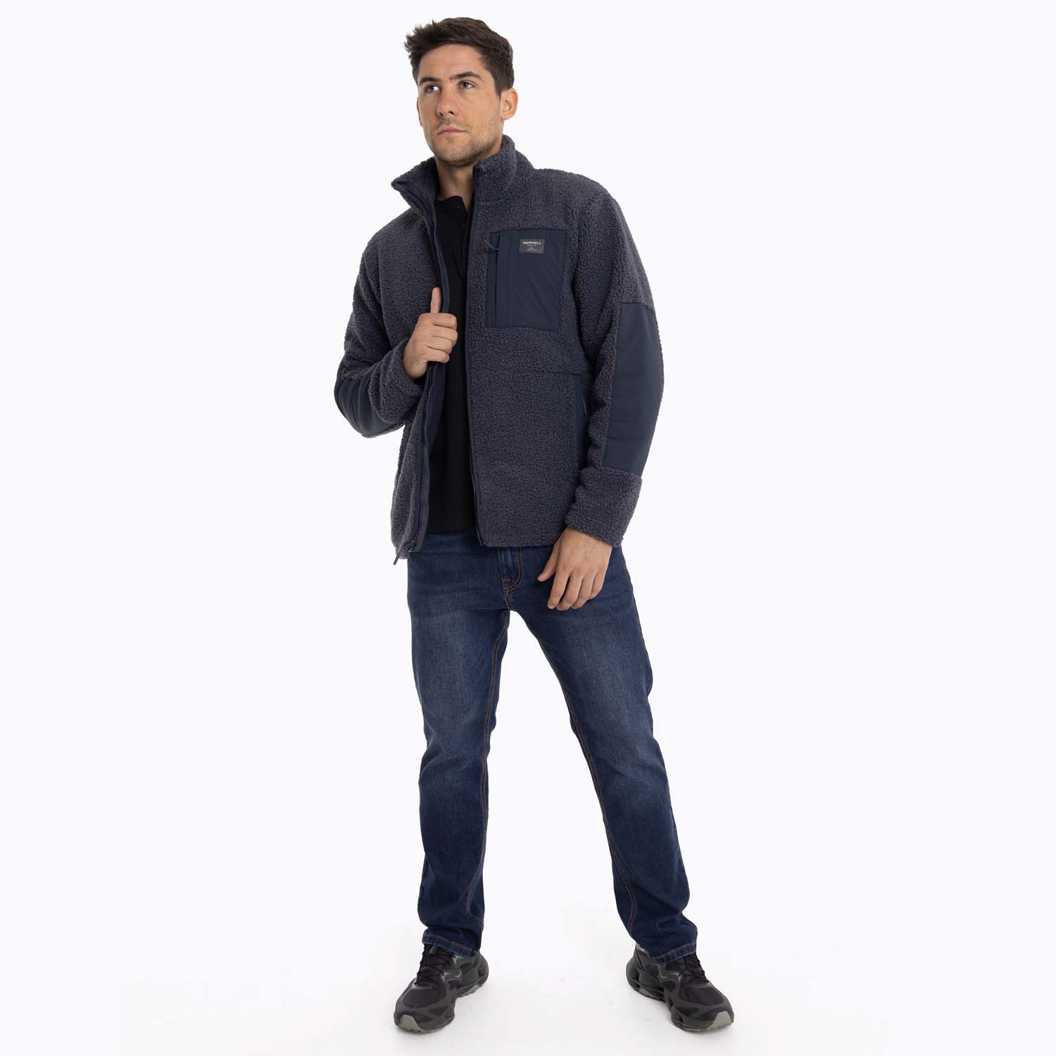 POLAR HOMBRE YUKON SHERPA AZUL MARINO MERRELL - 8