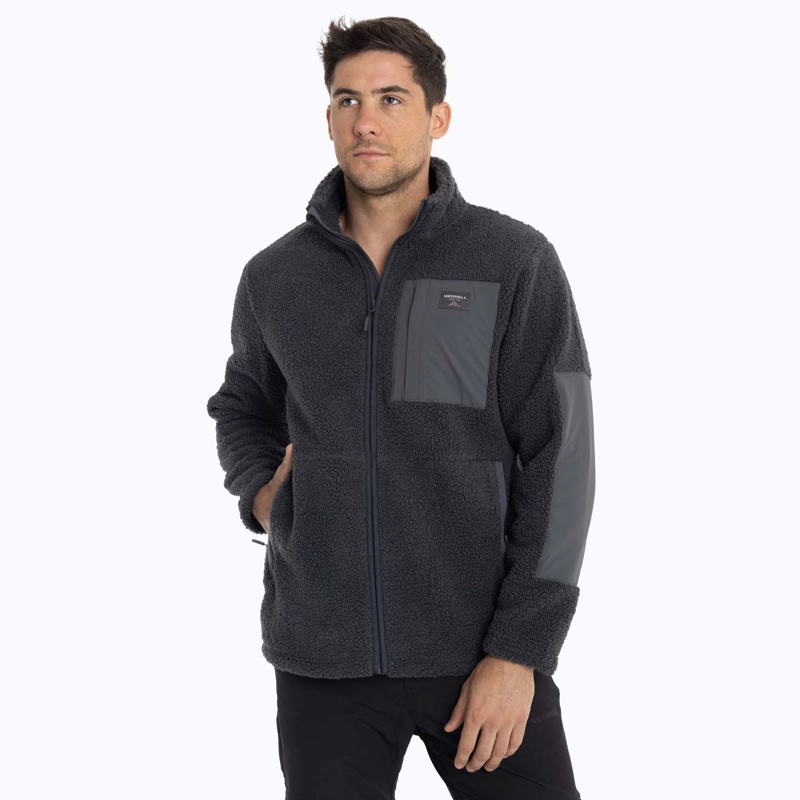 POLAR HOMBRE YUKON SHERPA GRIS MERRELL - 1