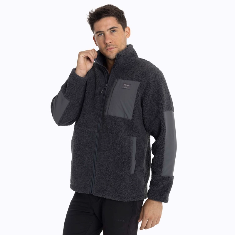 POLAR HOMBRE YUKON SHERPA GRIS MERRELL - 2