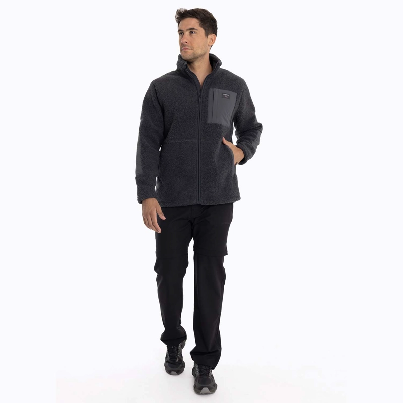 POLAR HOMBRE YUKON SHERPA GRIS MERRELL - 6