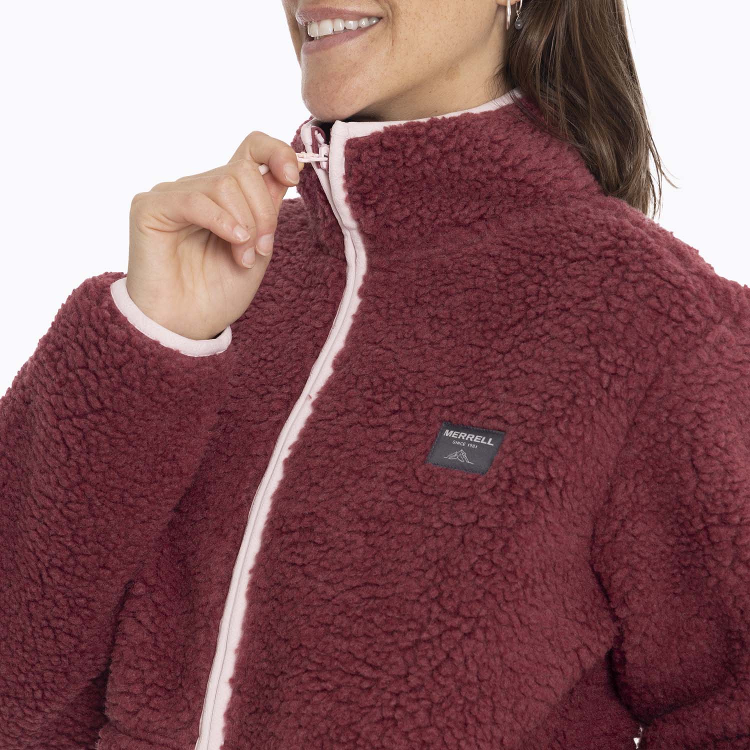 POLAR MUJER SAGAVA SHERPA BURDEO MERRELL - 5