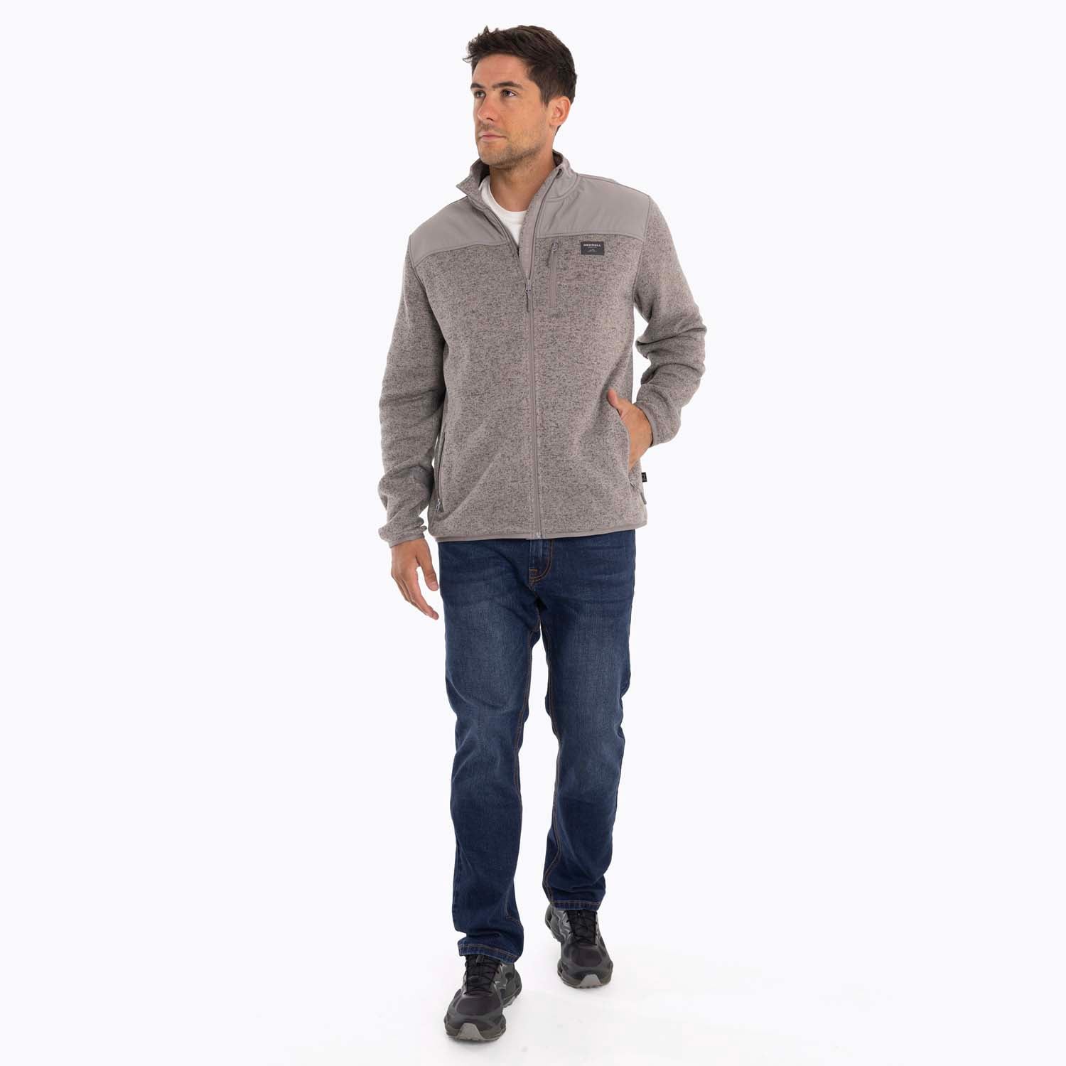 POLAR HOMBRE OHIO KNITTEDNMERRELL GRIS CLARO MERRELL - 8