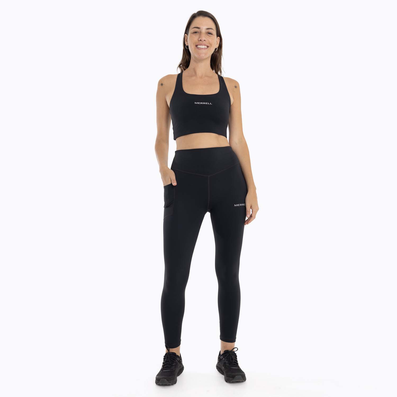 PETO MUJER SAVANNAH BRA NEGRO MERRELL - 6