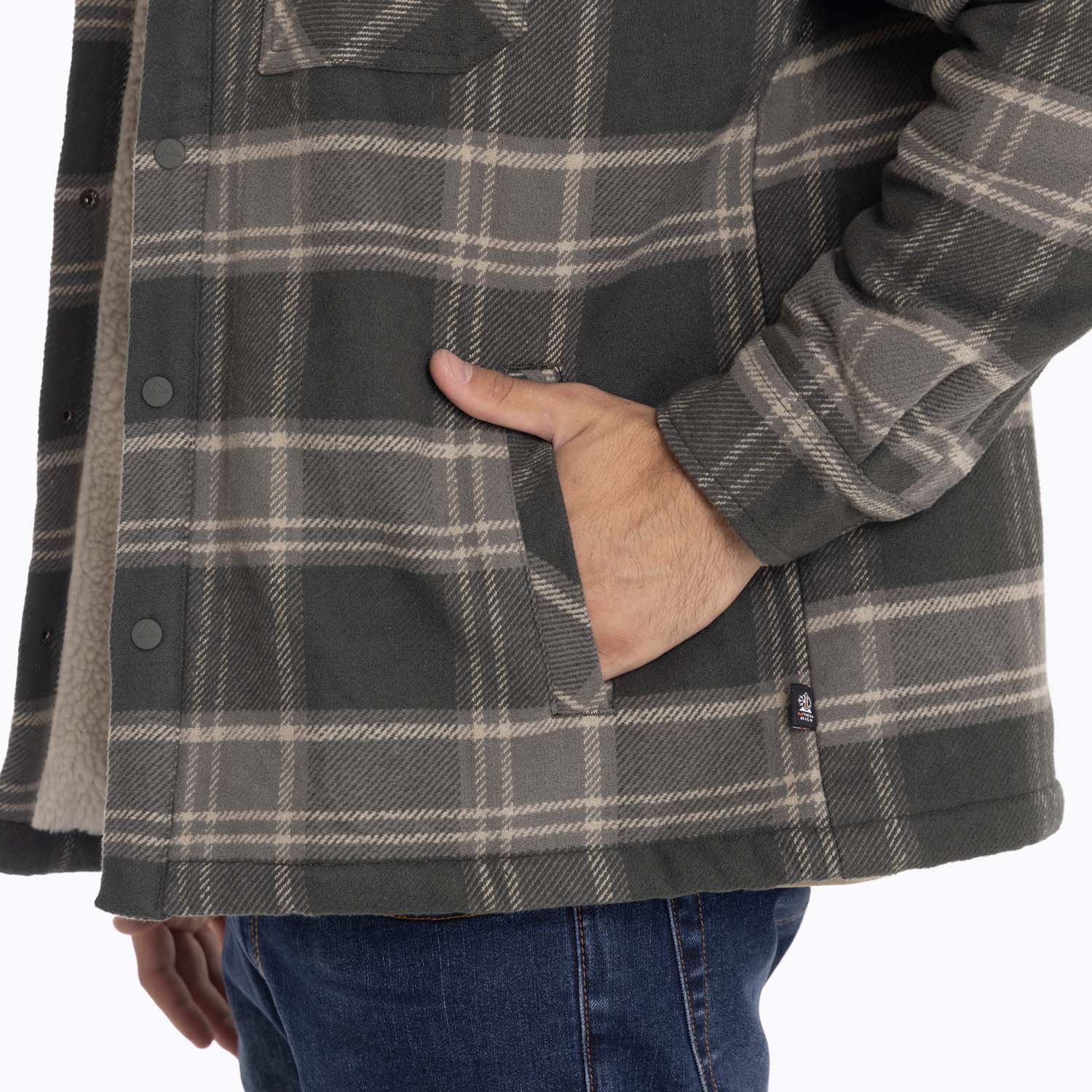 CHAQUETA SOBRECAMISA HOMBRE MOJAVE OVERSH GRIS MERRELL - 7