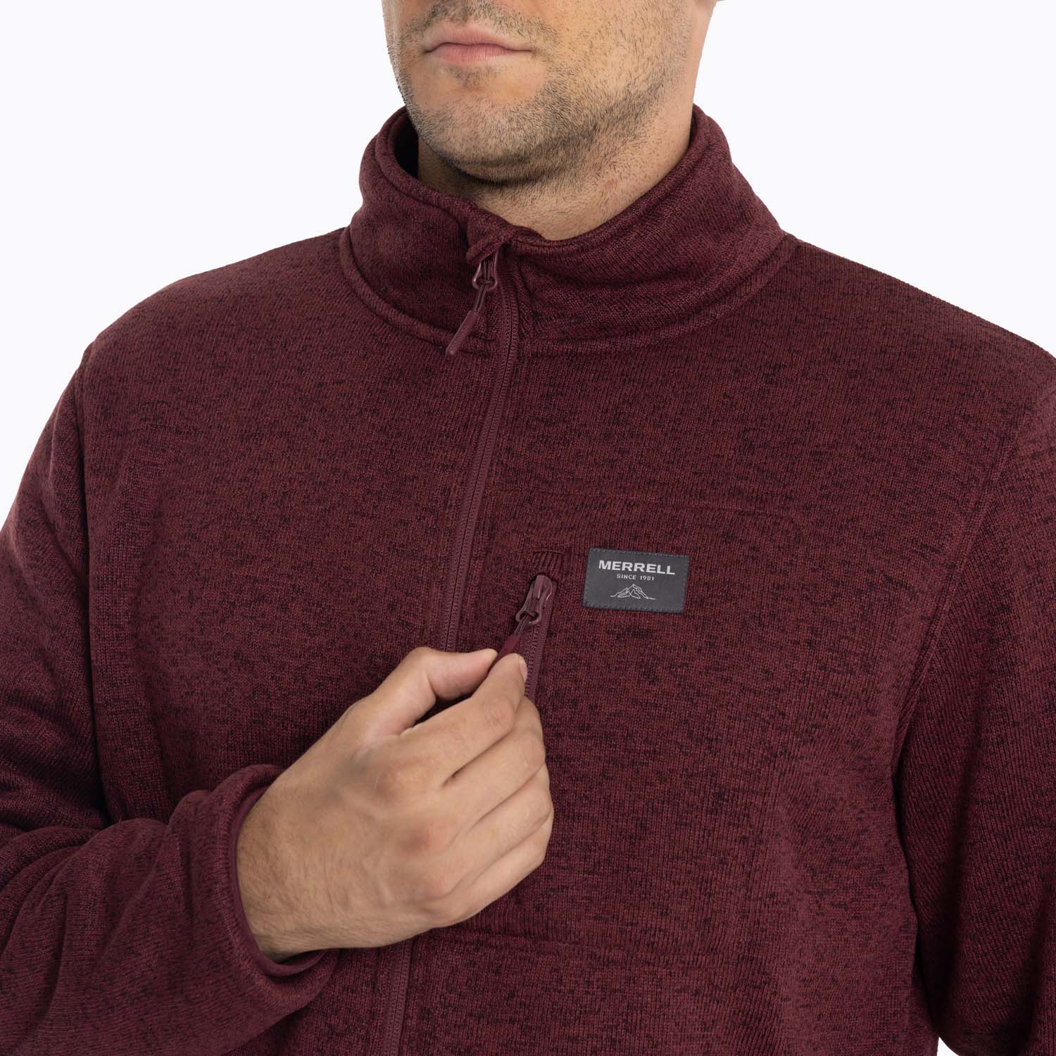 POLAR HOMBRE SNAKE KNITTED FLEECE BURDEO MERRELL - 6