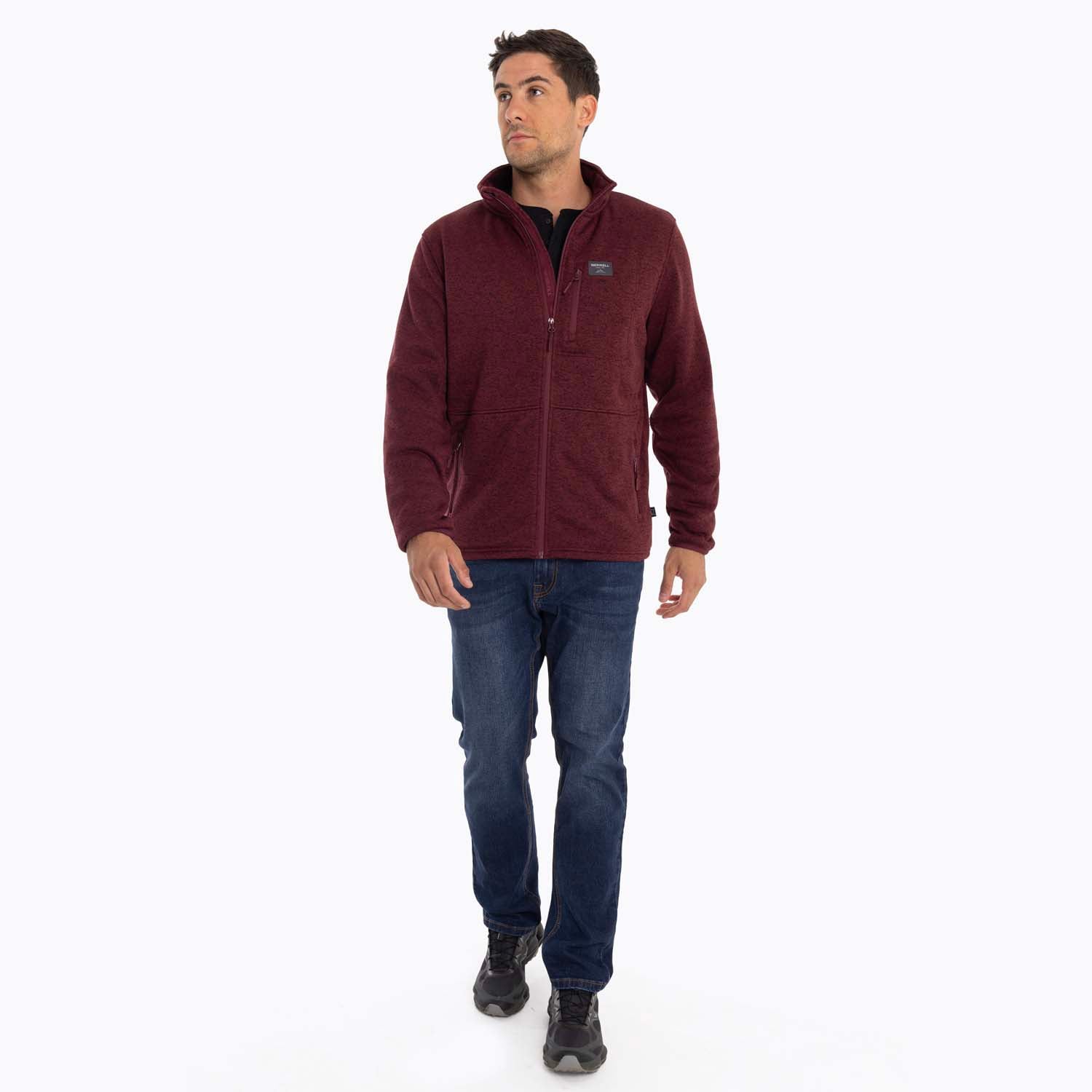 POLAR HOMBRE SNAKE KNITTED FLEECE BURDEO MERRELL - 9