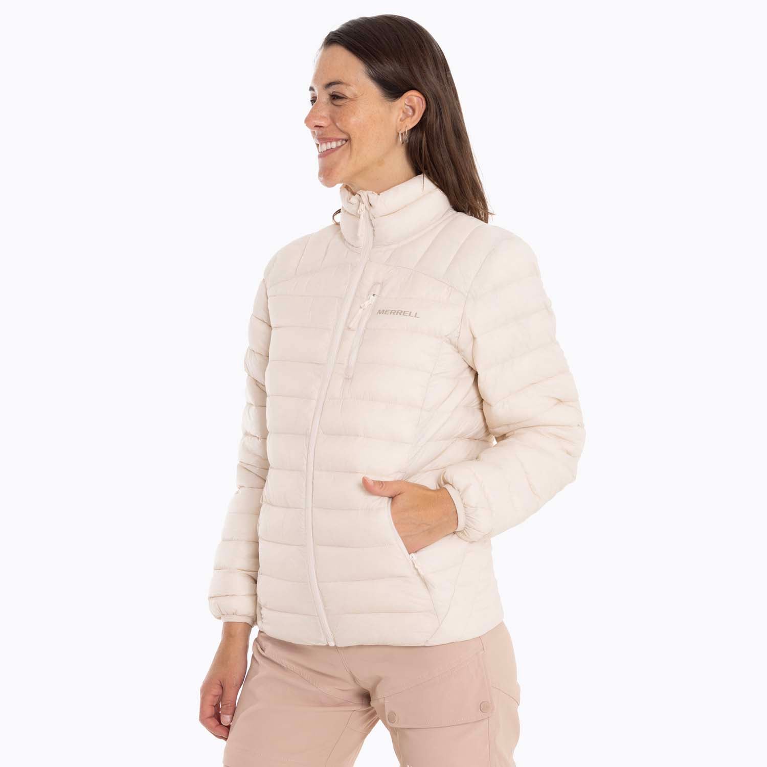 PARKA MUJER IDITAROD CREMA MERRELL - 2