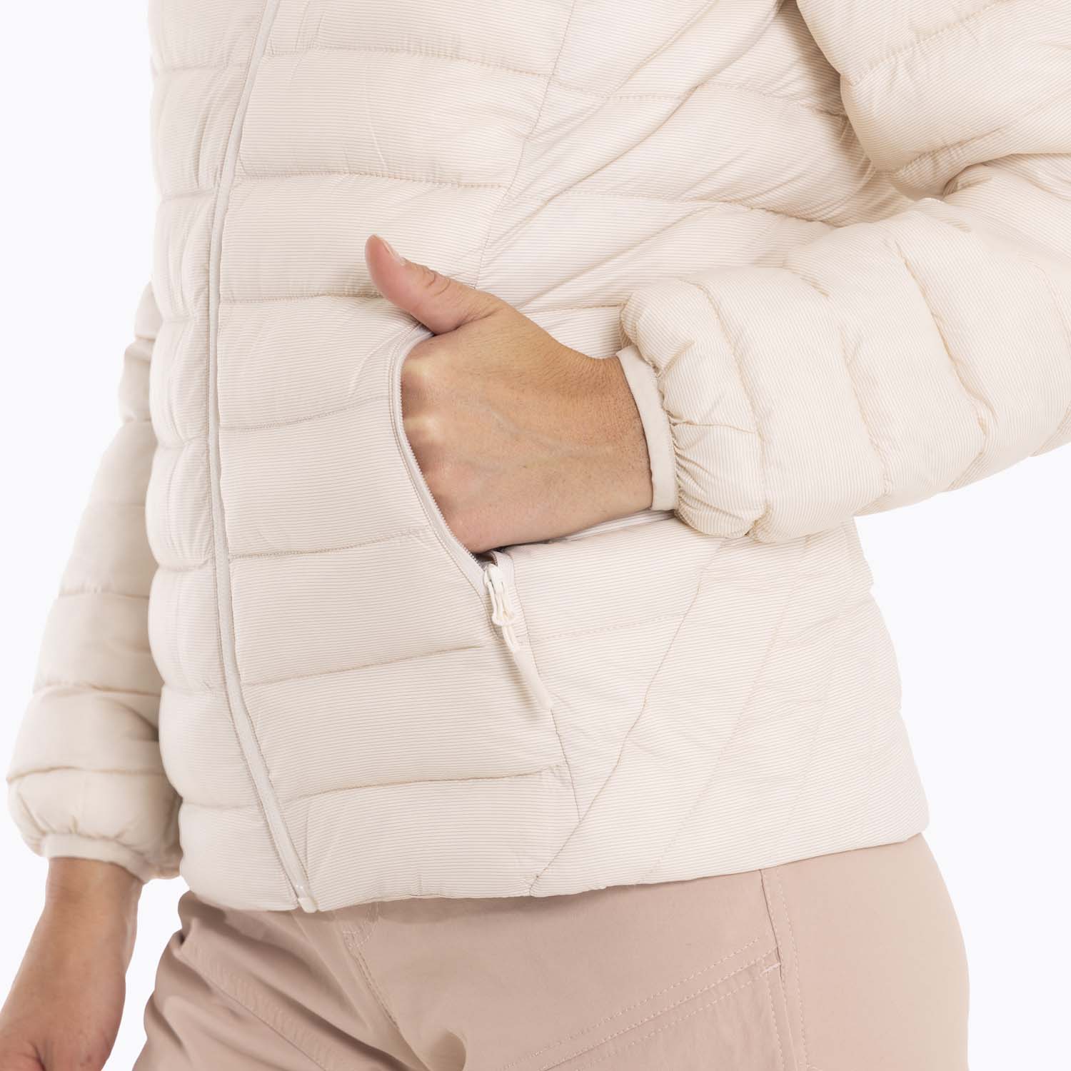 PARKA MUJER IDITAROD CREMA MERRELL - 7