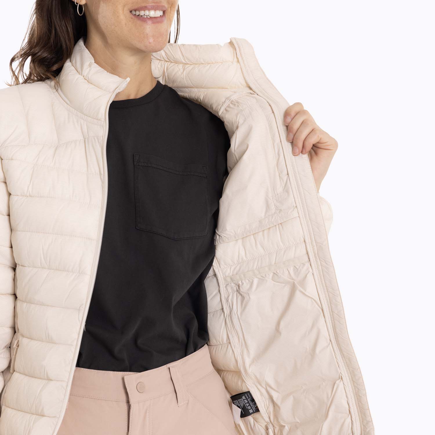 PARKA MUJER IDITAROD CREMA MERRELL - 8