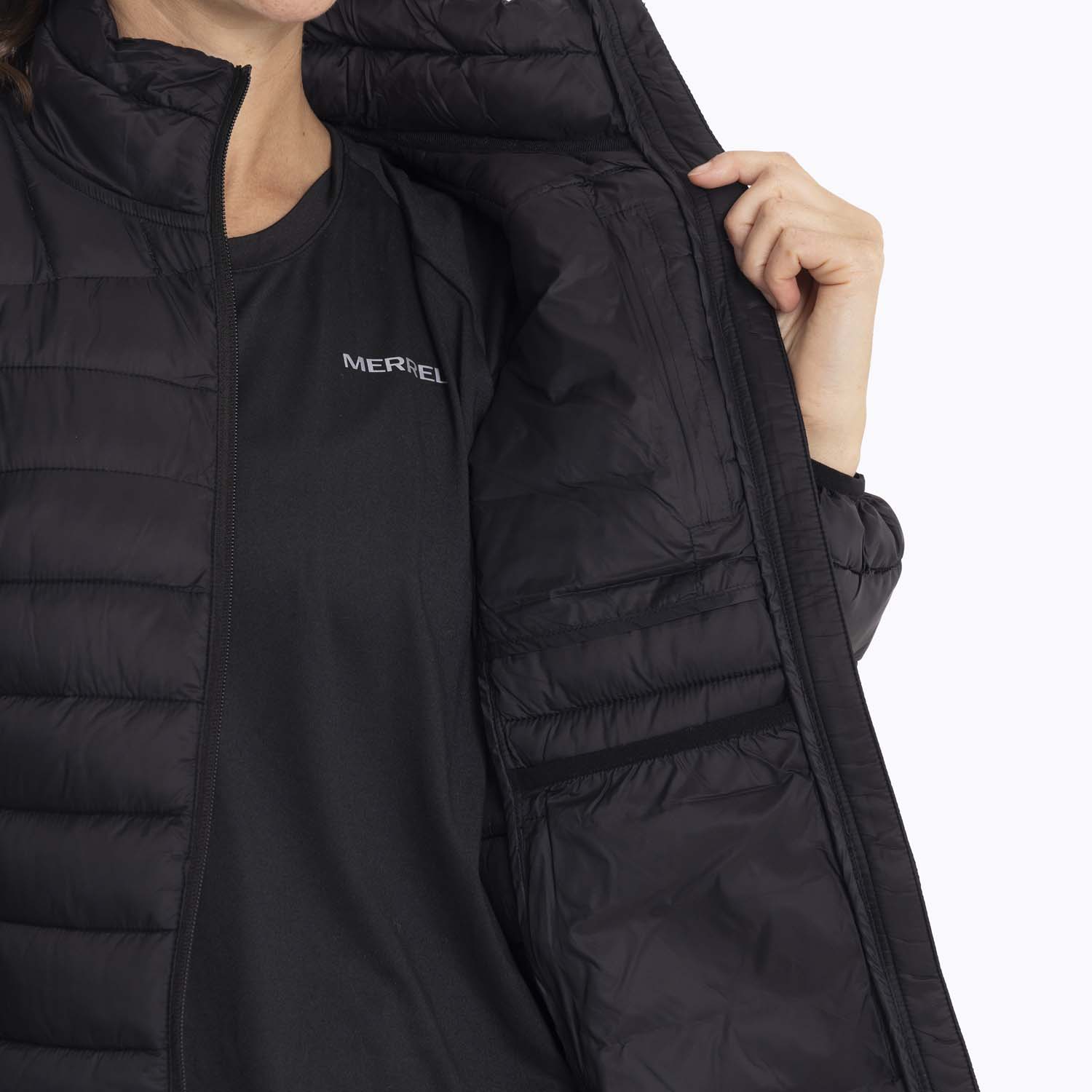 PARKA MUJER IDITAROD NEGRO MERRELL - 7