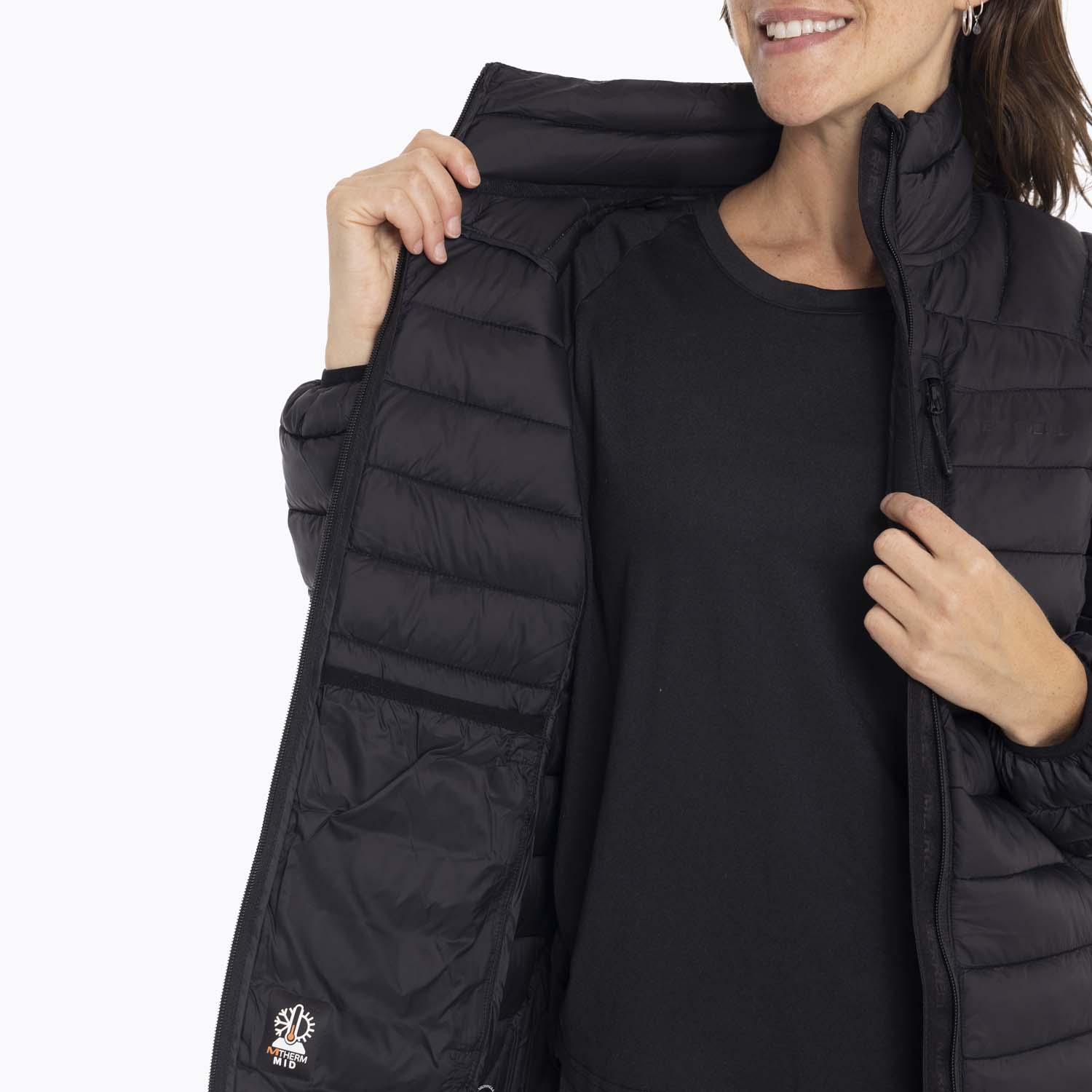PARKA MUJER IDITAROD NEGRO MERRELL - 8