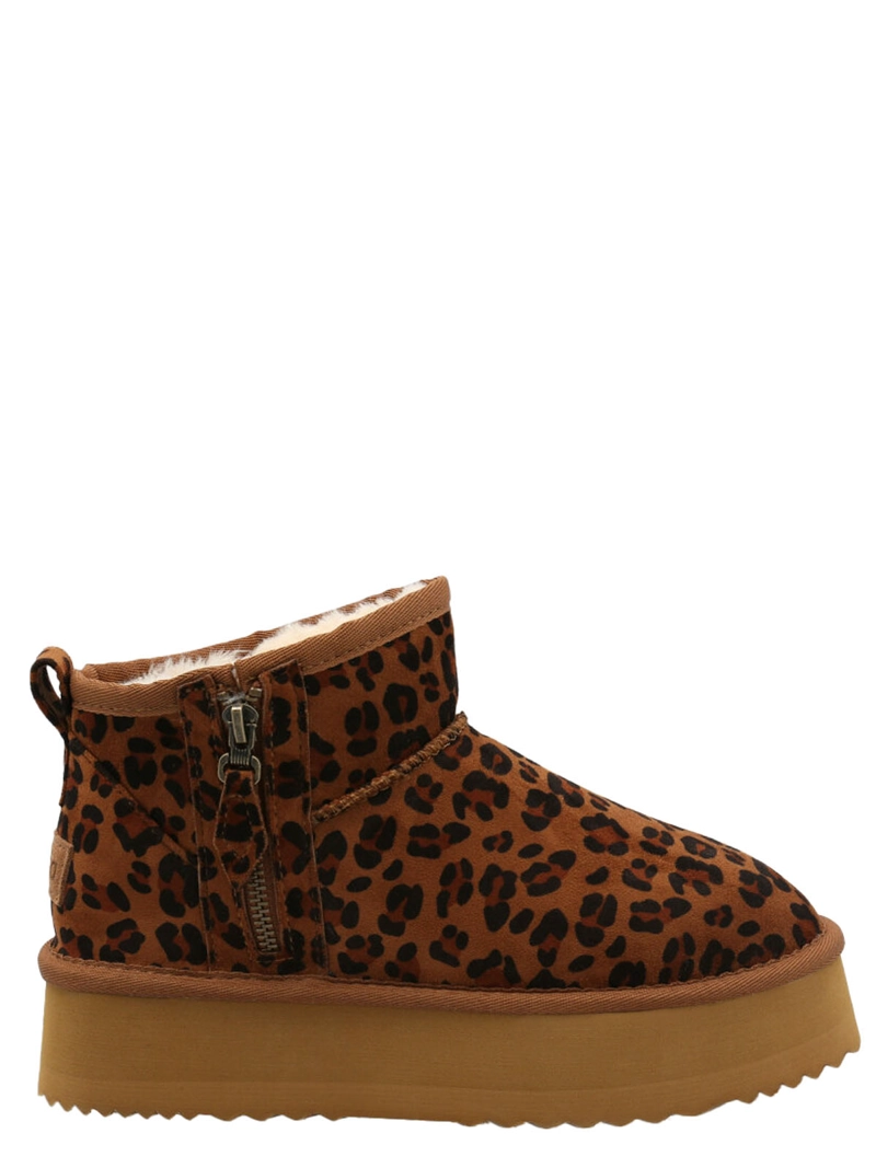 BOTIN MUJER FREEZE LEOPARDO AZALEIA - 4
