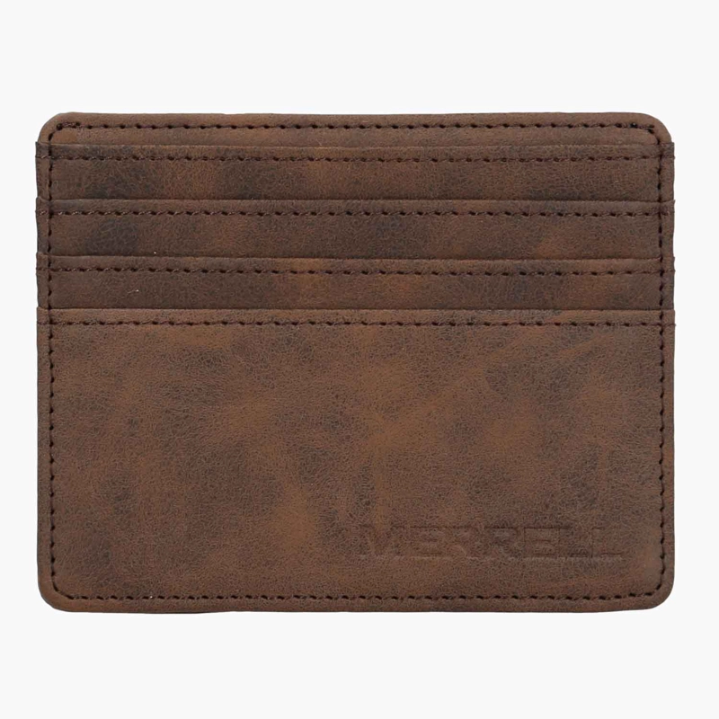 BILLETERA UNISEX WICKET RECYCLED LEAT CAFE  MERRELL - 1
