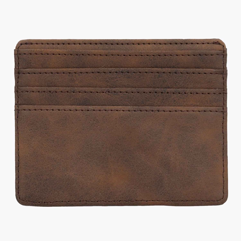 BILLETERA UNISEX WICKET RECYCLED LEAT CAFE  MERRELL - 2