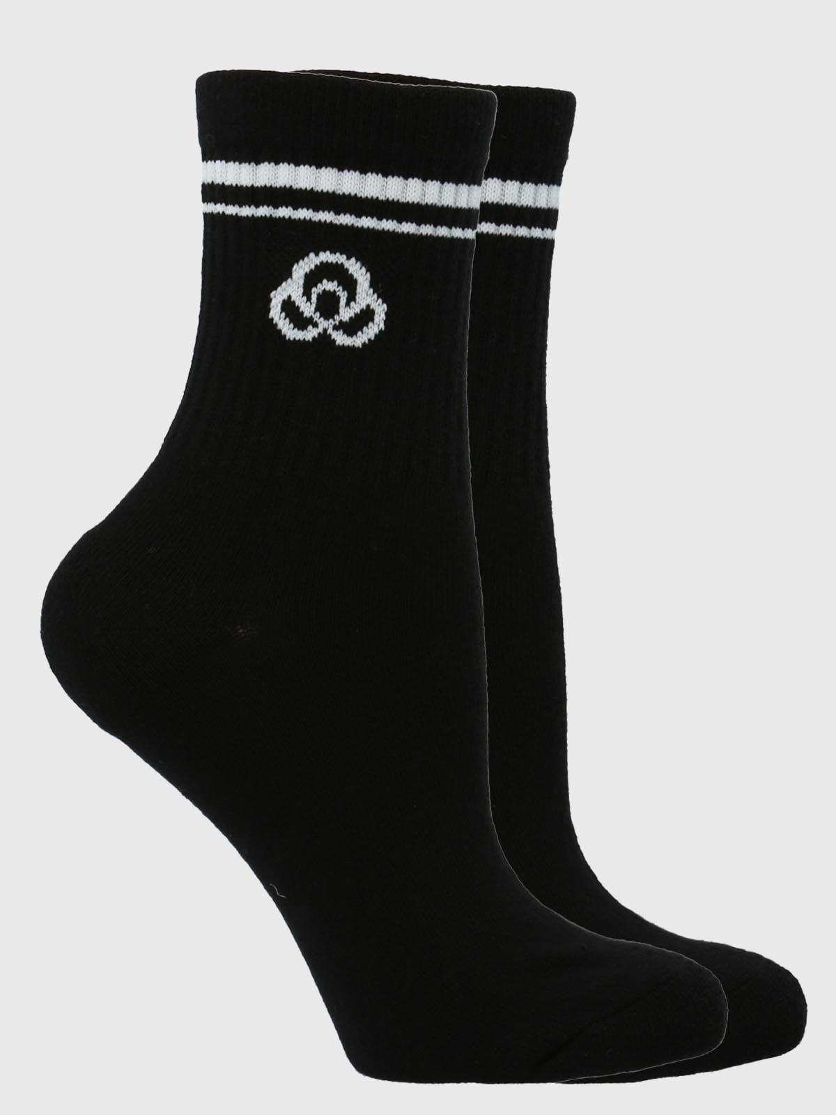 PACK 2 CALCETINES MUJER QUARTER NEGRO BSOUL - 1