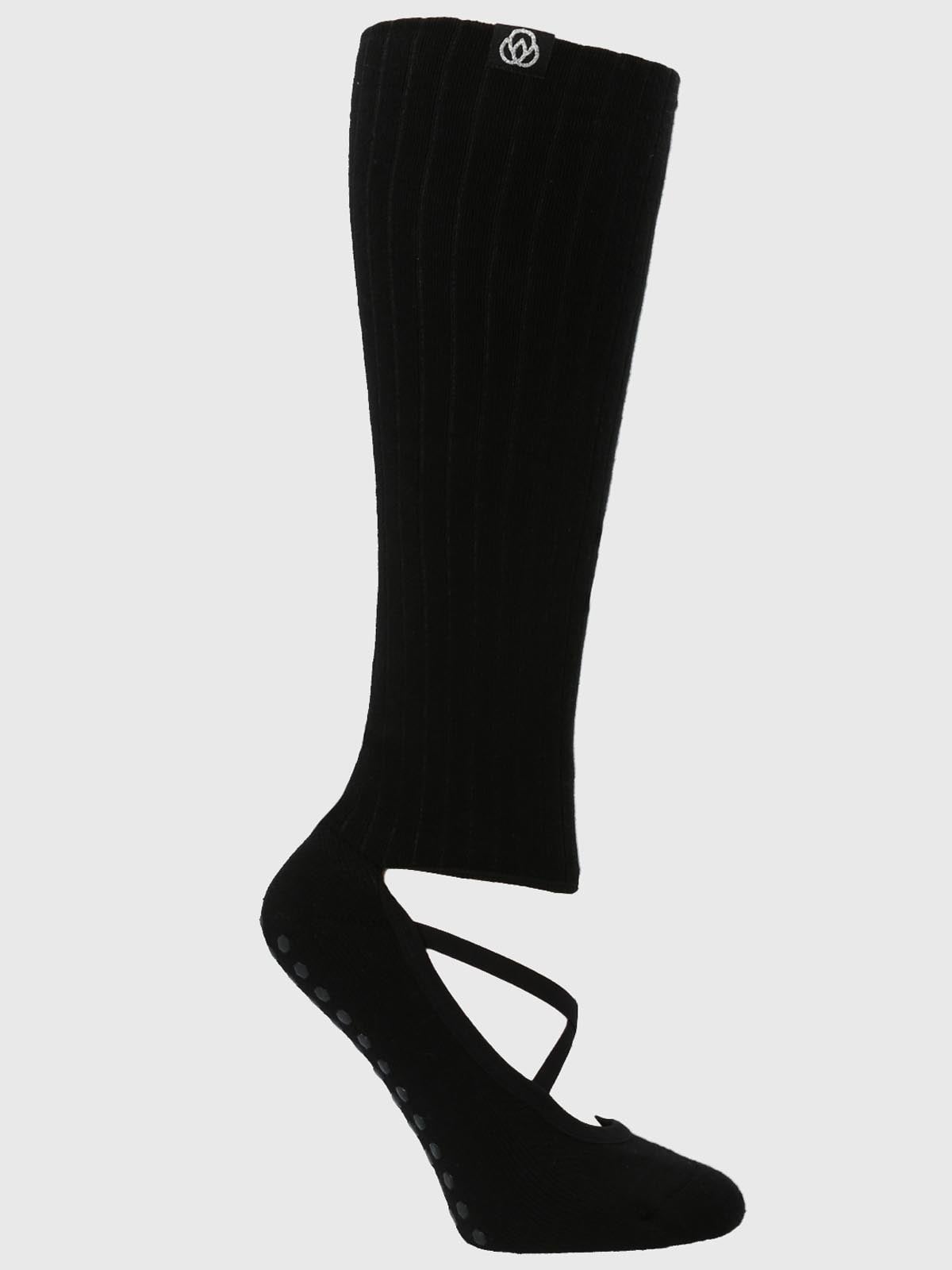 CALCETIN MUJER STRAP GRIP LONG NEGRO BSOUL - 1