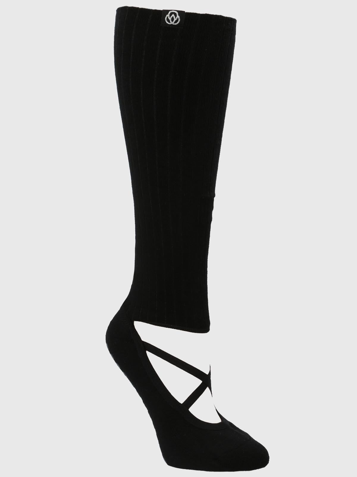 CALCETIN MUJER STRAP GRIP LONG NEGRO BSOUL - 3
