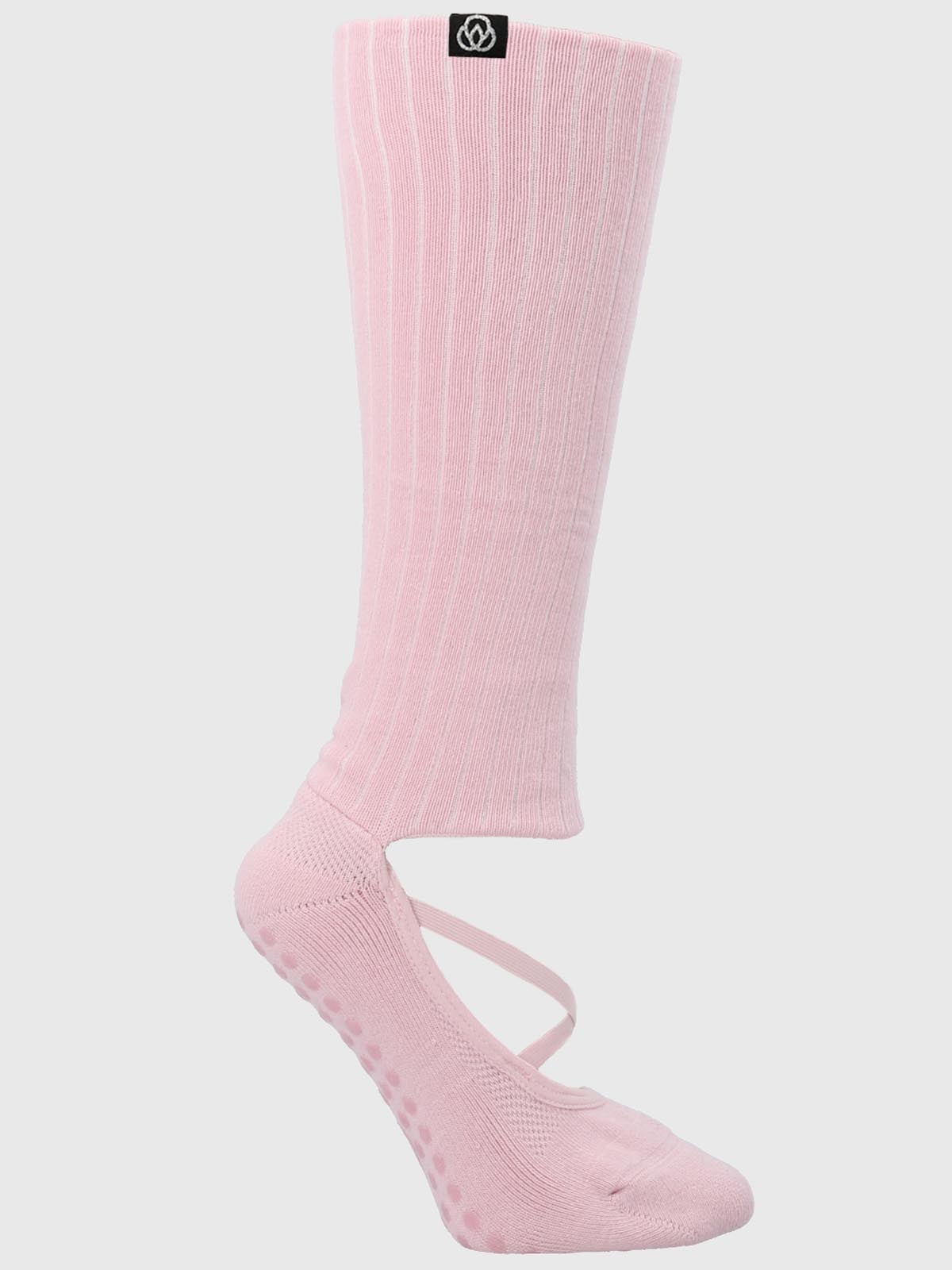 CALCETIN MUJER STRAP GRIP LONG ROSADO BSOUL - 1