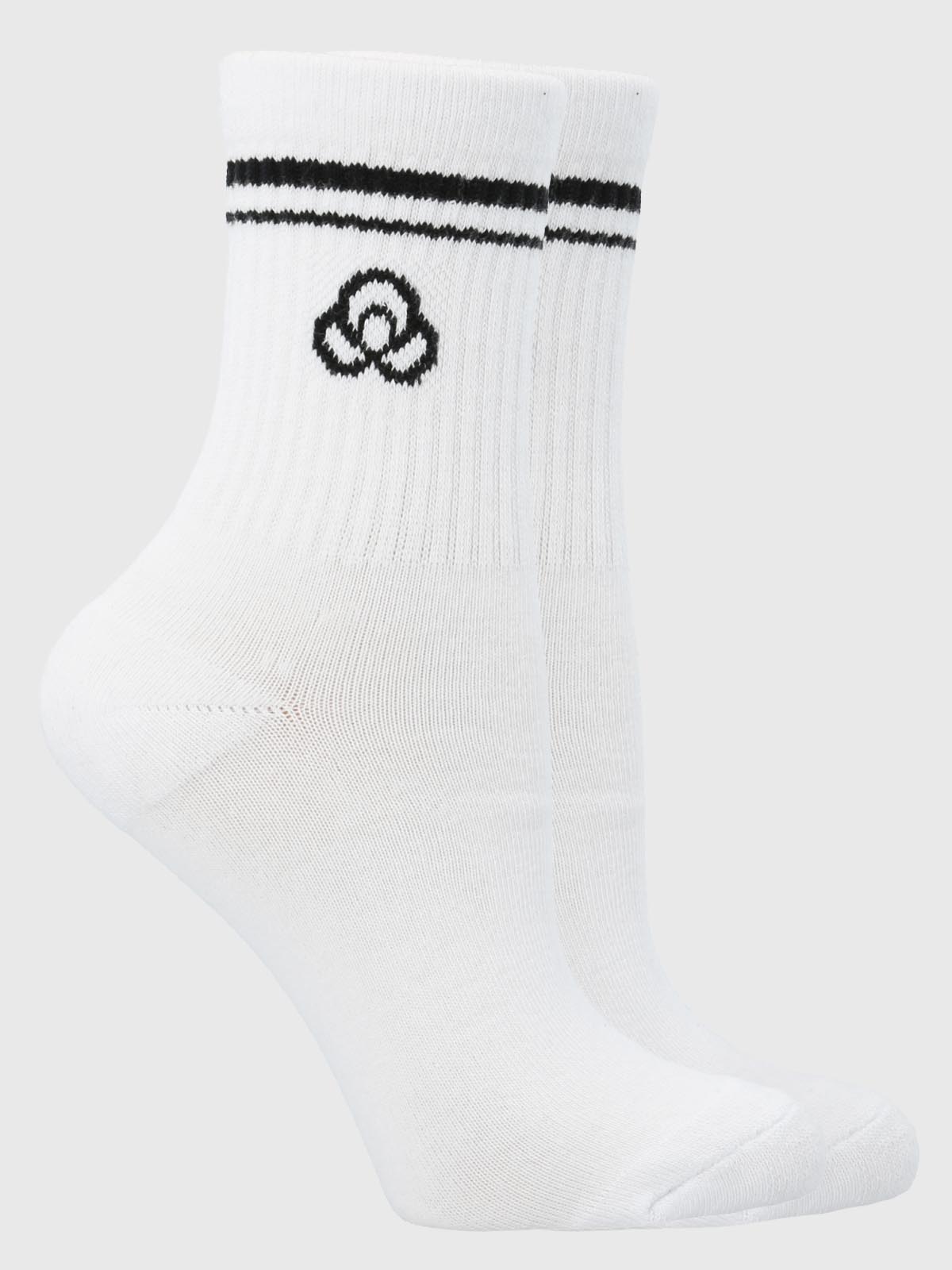 PACK 2 CALCETINES MUJER QUARTER BLANCO BSOUL - 1